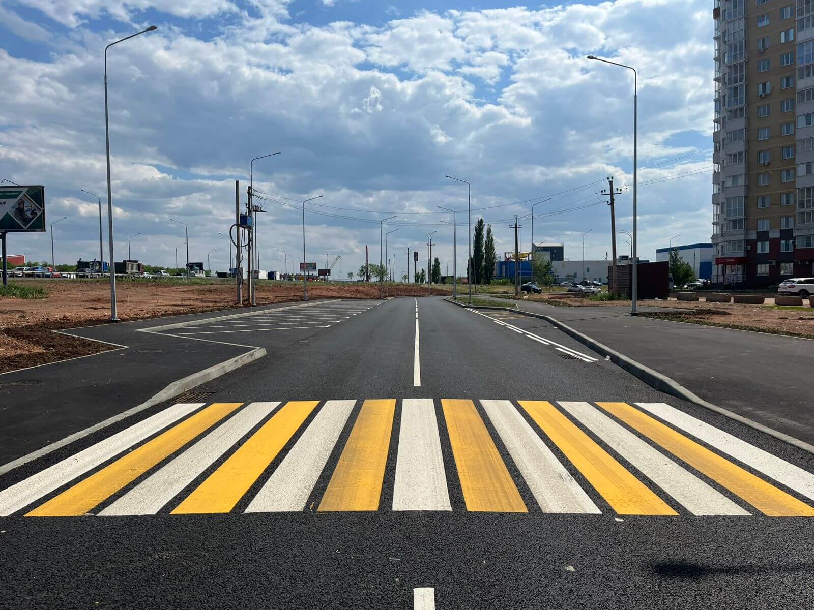 Строительство автомобильной дороги по ул. Александрова(от ул. Высотной до ул. Карпова) в 19 мкр СВЖР г. Оренбурга